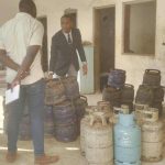 Lutte contre les fraudes : le Ministère en charge du Commerce procède à la saisie d’une soixantaine de bouteilles de gaz butane